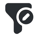 Filter Edit SVG Icon